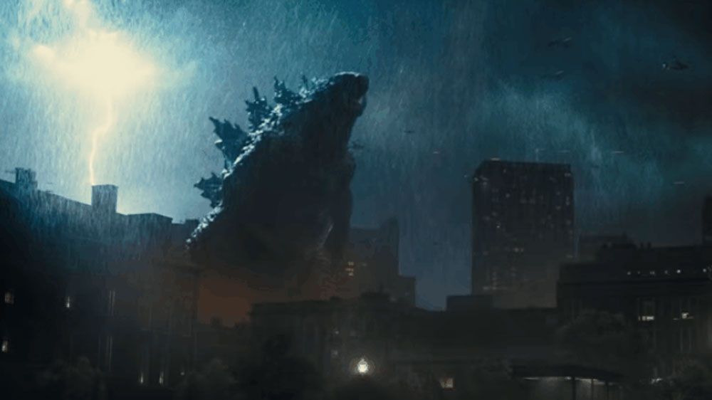 Godzilla prepares for battle in the new "Godzilla: King of the Monsters" trailer. (Legendary Pictures)