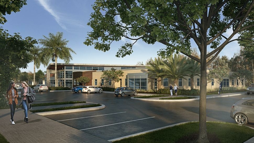 Rendering of the planned Encompass Health Central Business Officer that’s expected to be located on Bexley Village Dr. in the Bexley Ranch Master Planned Unit Development.