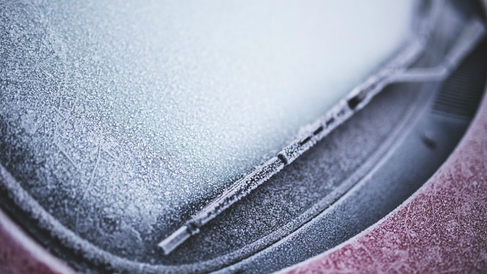 FILE photo of a icy windshield. (Pixabay)