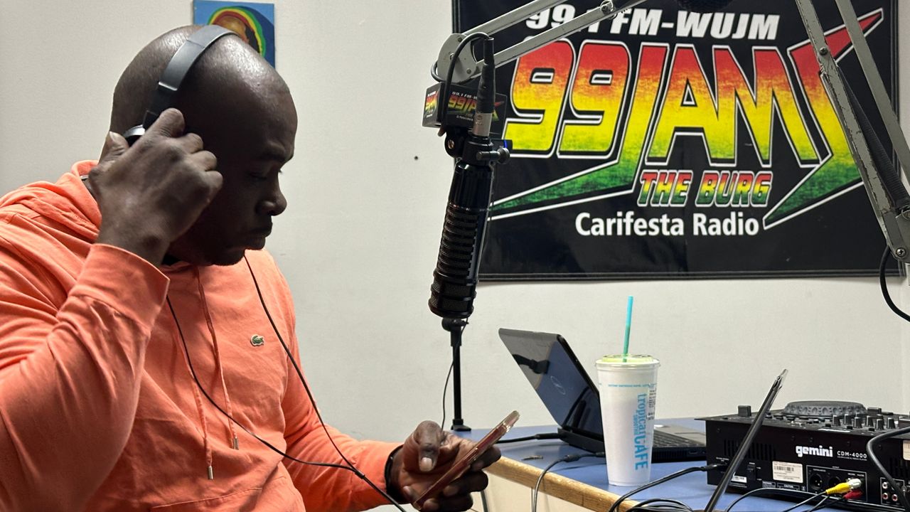 Tony Williams takes to the airwaves to talk about Florida's re-entry program for inmates. (Spectrum Bay News 9/Trevor Pettiford)