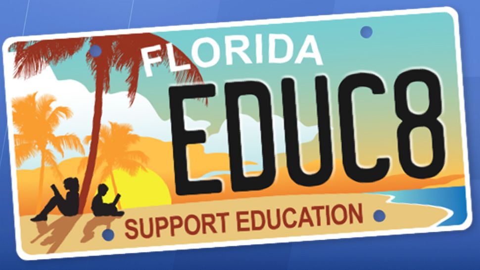 When a Florida resident purchases or renews their Support Education specialty tag, $20 goes directly to support schools, teachers, and students in the county where the tag is registered. 