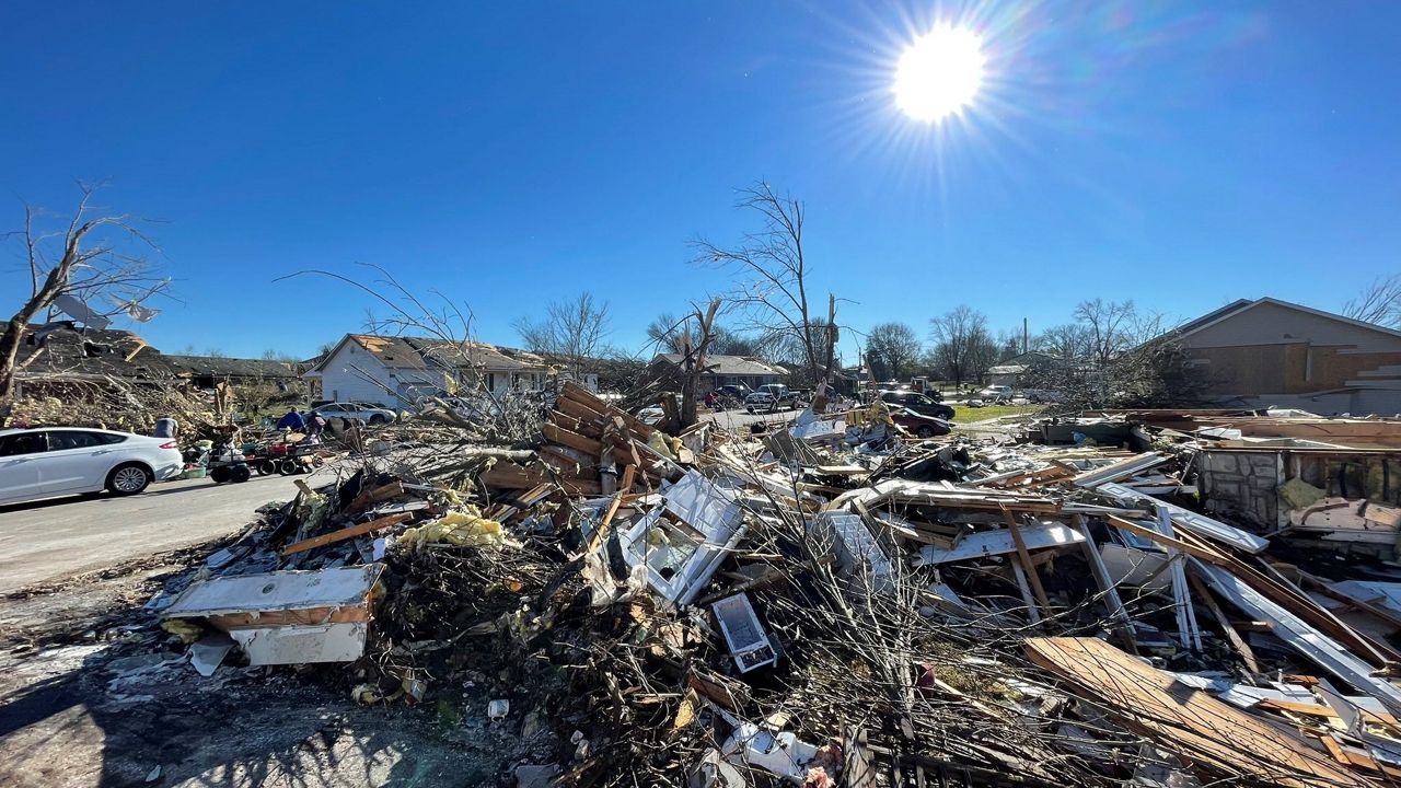 Bowling Green, Kentucky following a devastating December storm.