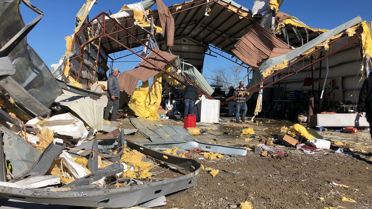 Homes damaged in last week's tornado will produce streams of hazardous waste. (Bay News 9/Tony Rojek)