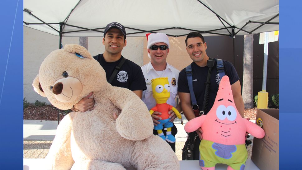 It's the season of giving — and Clearwater firefighters are asking for your help collecting toys for children who are in the hospital during the holidays. (City of Clearwater)