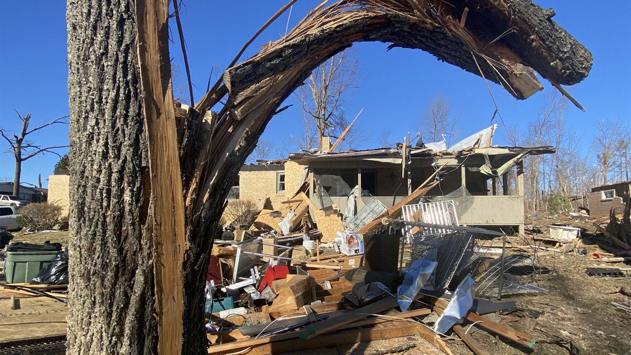 Mayfield, Ky. tornado victims sift through remains of homes