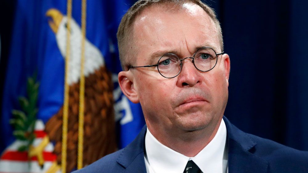 Mick Mulvaney will become acting chief of staff at the White House.  (File/AP)