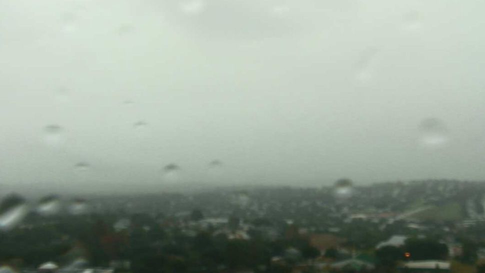 This is the Clermont Citrus Tower on Friday afternoon. More rain and storms are possible Friday evening. (Spectrum Bay News 9 image)