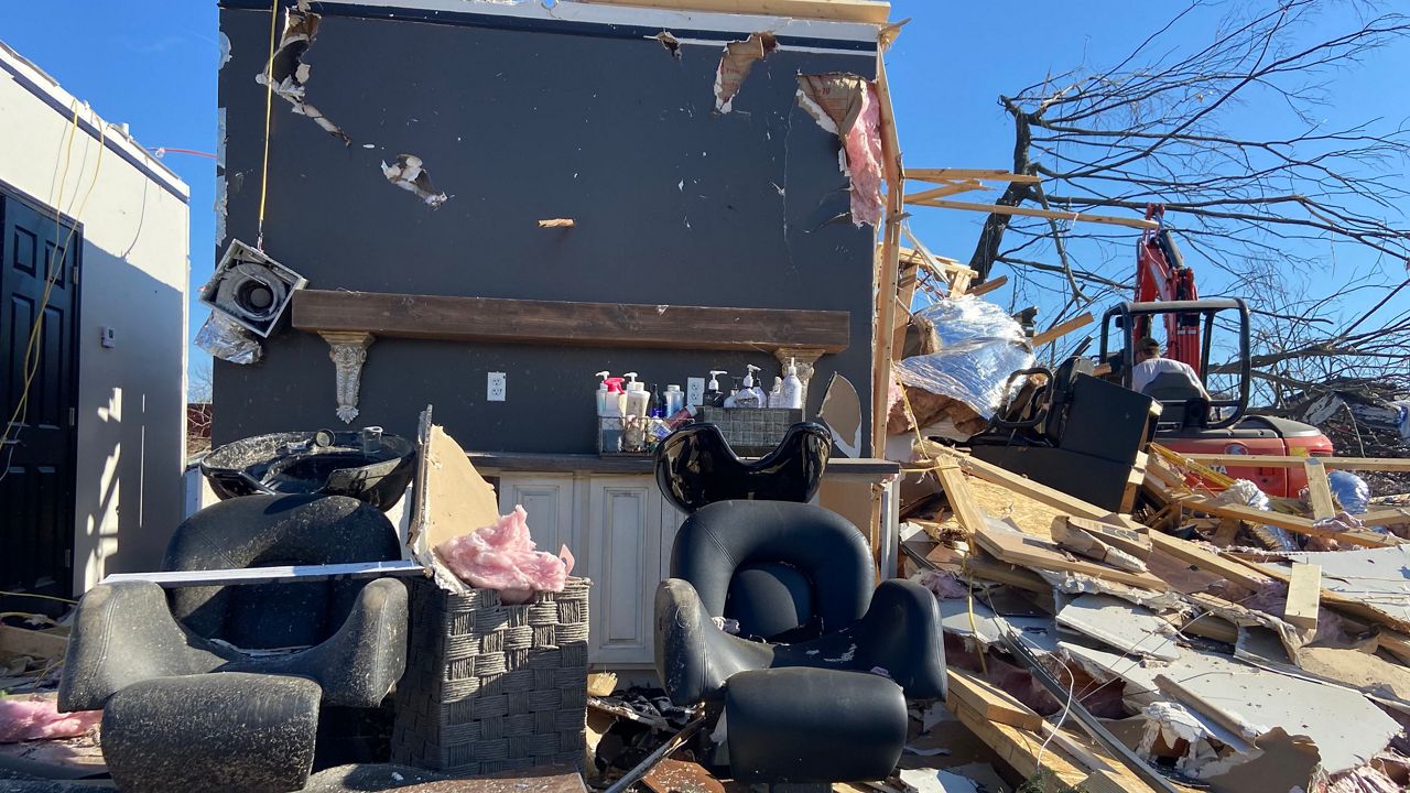 Mayfield tornado wiped out 'lifelong dream' business