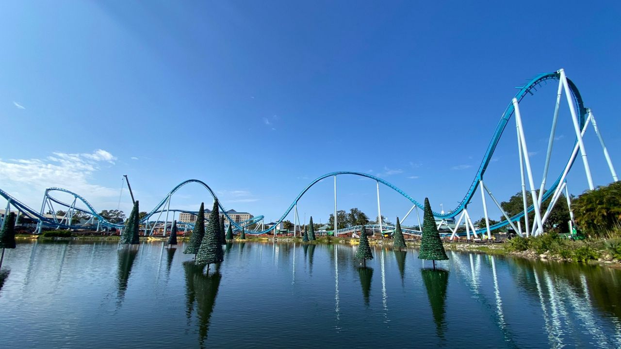 Pipeline: Construction progresses on SeaWorld's new coaster