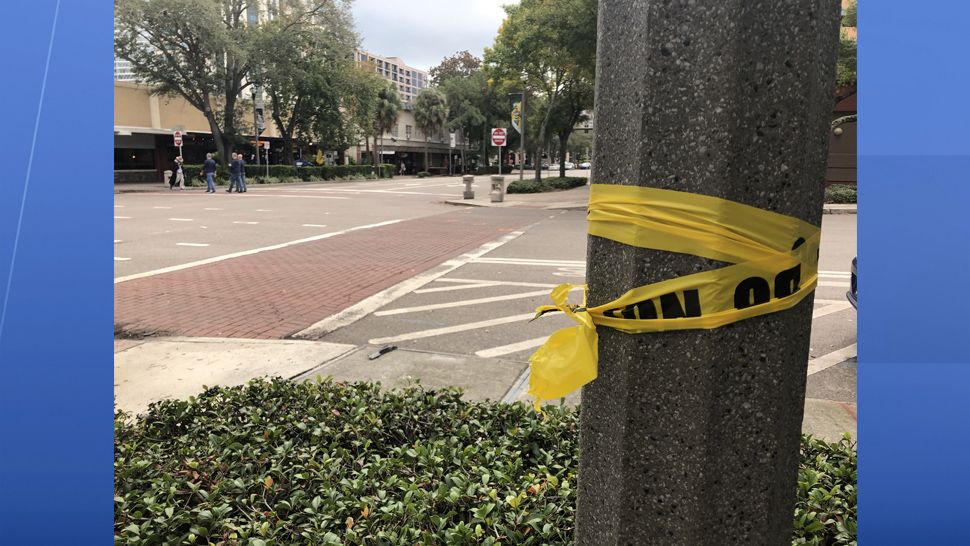 St. Petersburg police said Cameron Baxley failed to yield to two pedestrians in the crosswalk at the intersection of 1st Avenue North and 3rd Street North.  (Angie Angers/Spectrum Bay News 9)