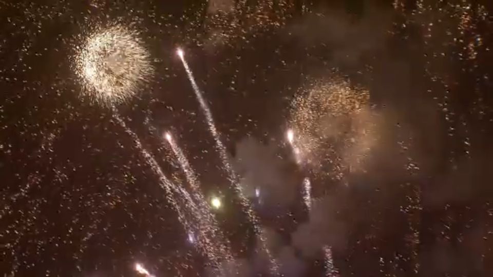 New Year's Eve Fireworks Fizzle Out