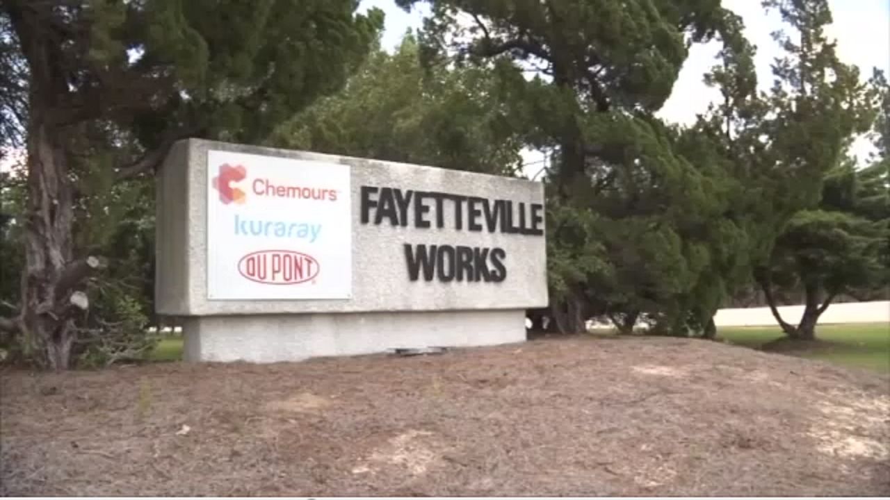 Chemours plant in Fayetteville