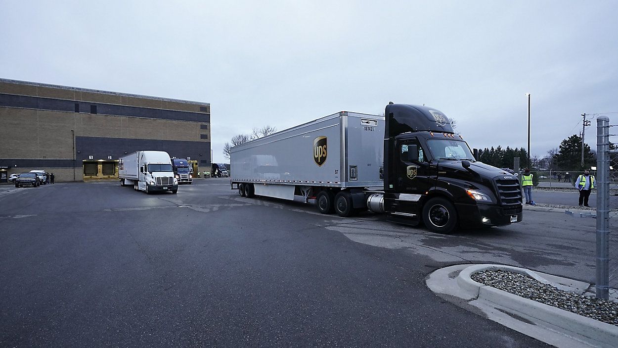 Louisville's UPS Worldport Receives Initial Shipments of Moderna's COVID-19 Vaccine