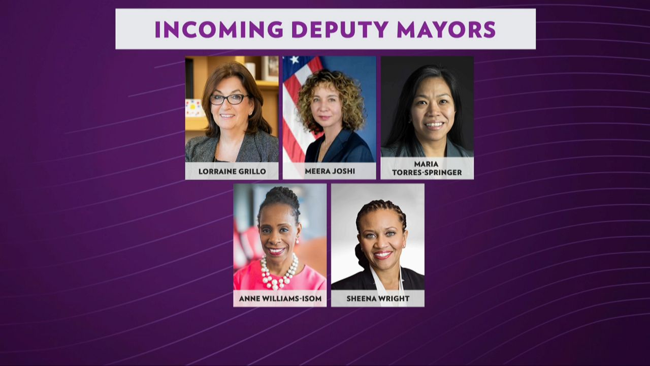 Adams names all-women slate of deputy mayors