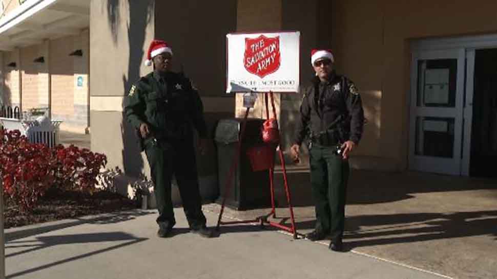 Orange County Deputies 'Ring the Bell' for Salvation Army