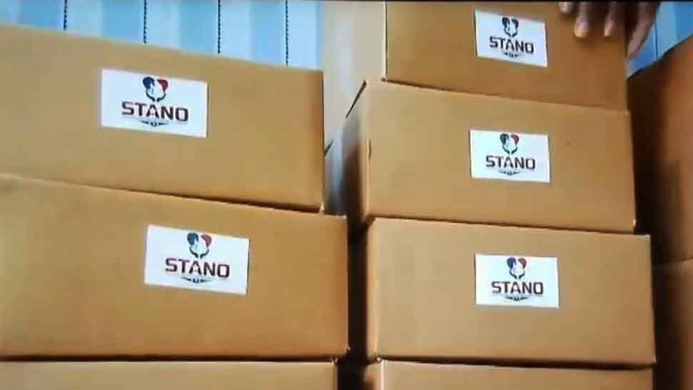 Volunteers with the Stano Foundation packed up care packages that will be sent to troops and veterans this holiday season. (Tim Wronka/Spectrum Bay News 9)