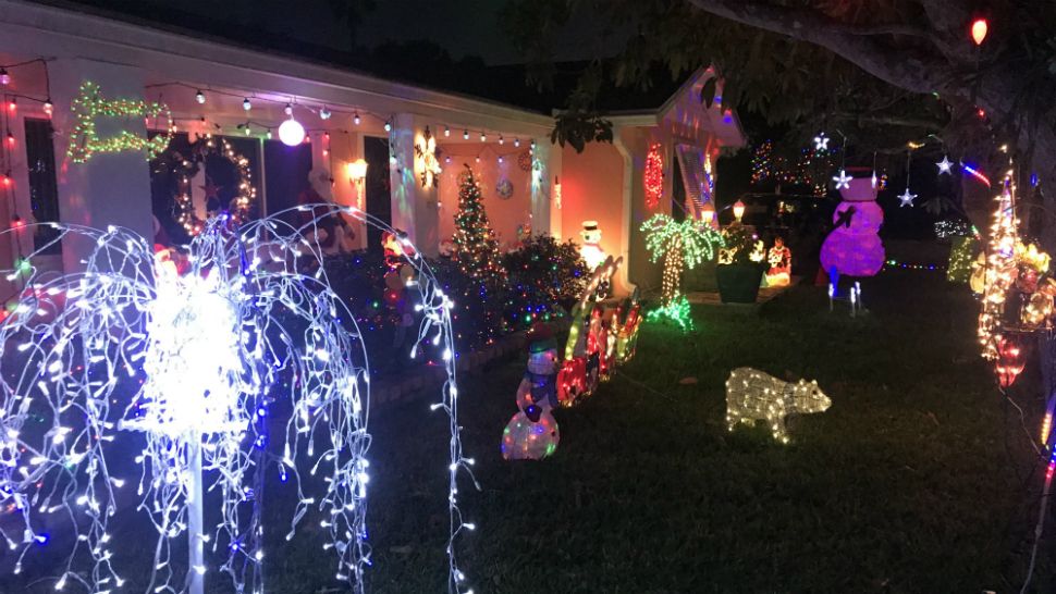 The Melbourne home of the Peters has drawn crowds for almost a quarter-century, with hundreds of decorations both inside and out. But this year will be their last winter wonderland, they said.