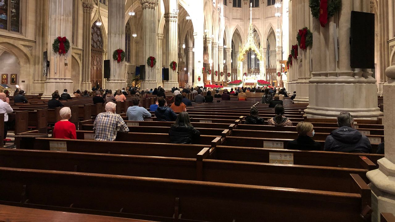 St. Patrick’s Cathedral Christmas Mass Limited Due to COVID
