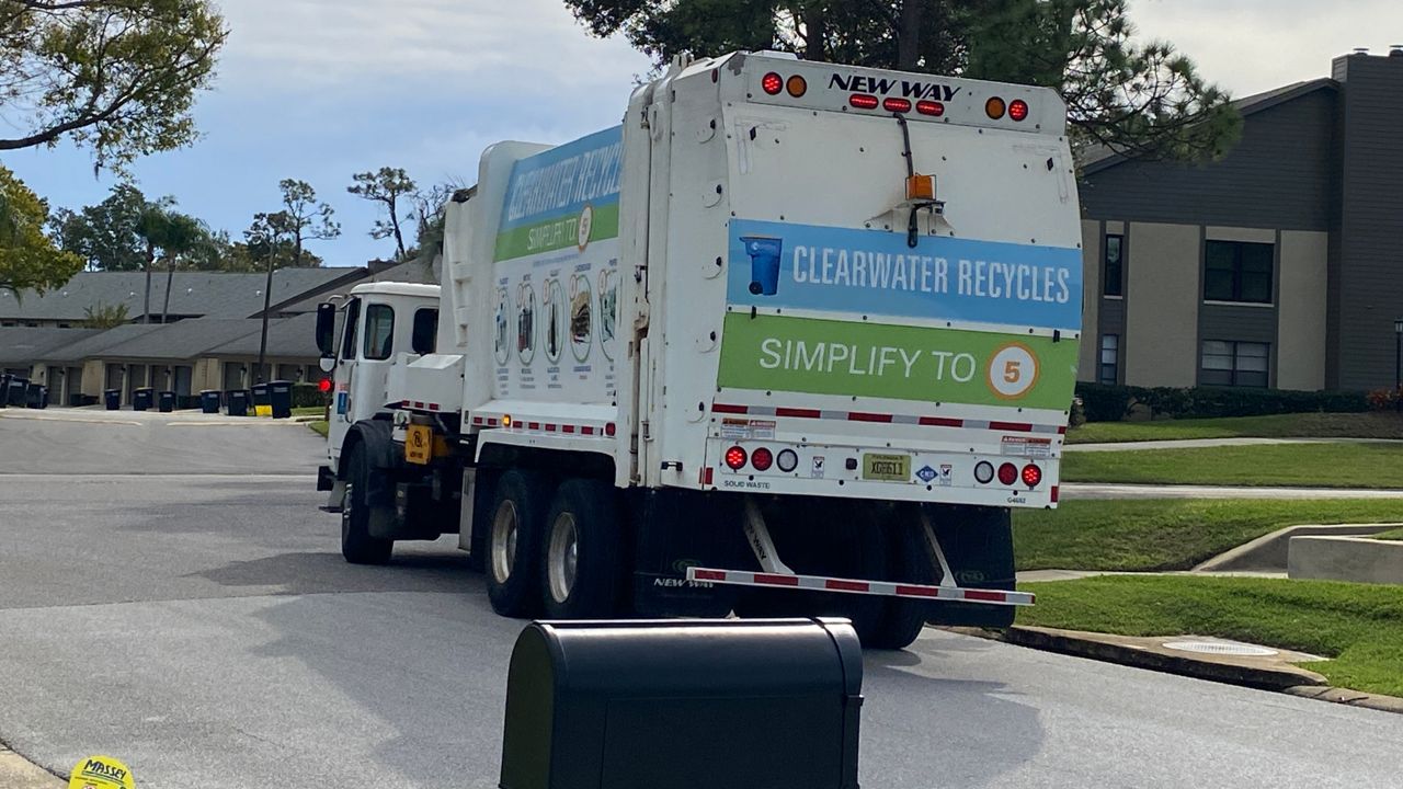 Business as usual for holiday trash pickup in Clearwater