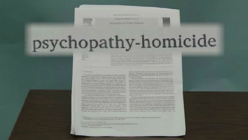 Psychopathy-Homicide