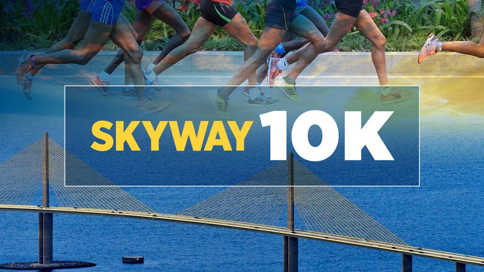 The Skyway 10K is a 6.2-mile race across the Bob Graham Sunshine Skyway Bridge this Sunday.