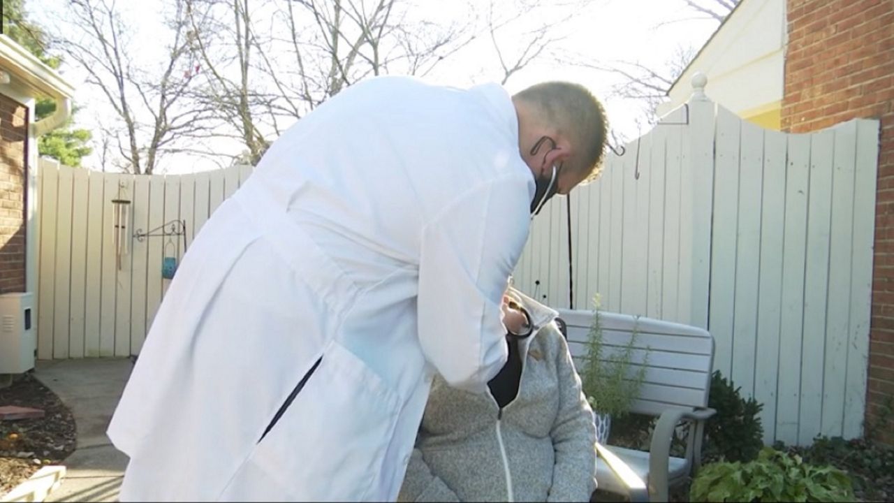 Centerville Doctor Provides Outdoor House Calls