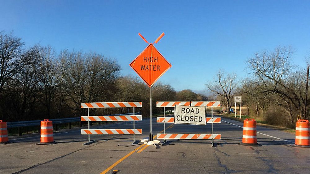 Numerous low water crossing closed throughout Austin, and surrounding areas. 