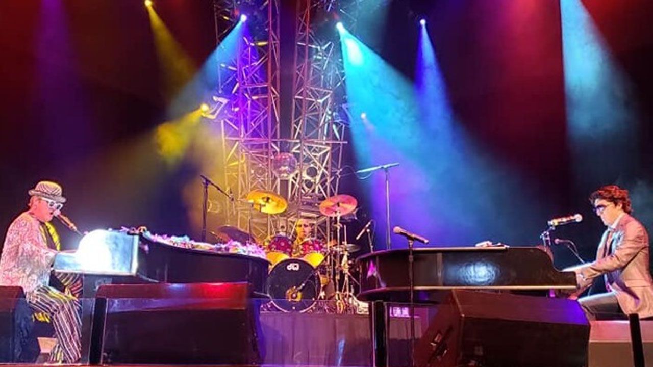 Piano Men: Sir Elton John and Billy Joel Tribute is schedule to perform during Busch Gardens' Real Music, Real Masters concert series. (Courtesy of Busch Gardens Tampa Bay)