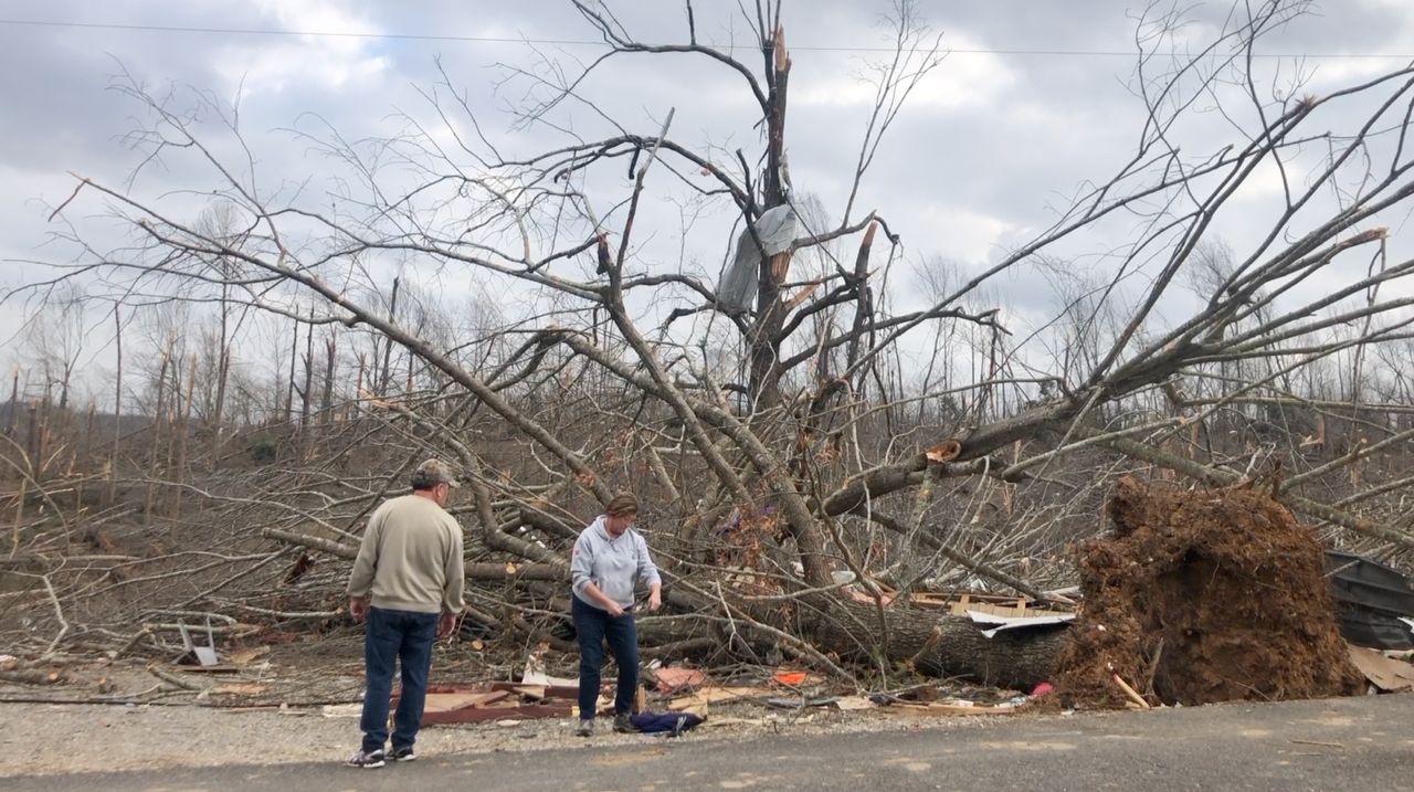 Tornado leveled the Sledd family's Eddyville retirement home
