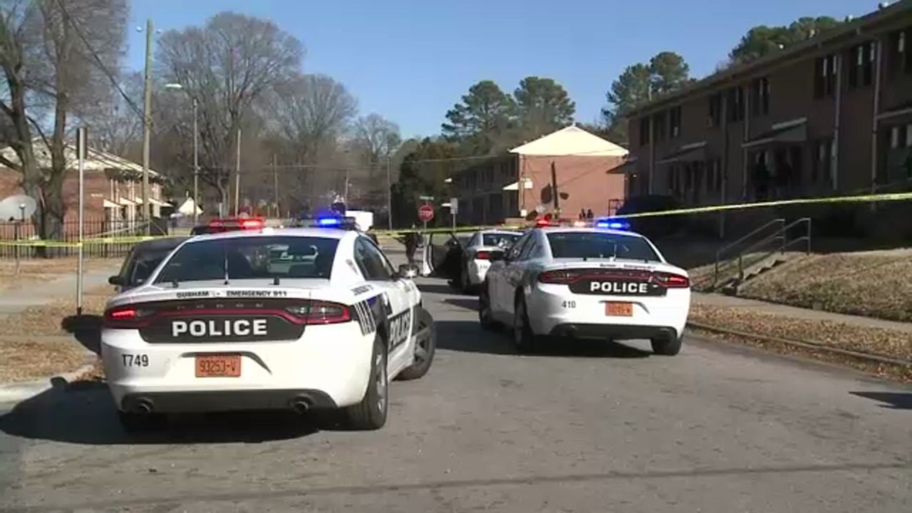 Durham murder scene