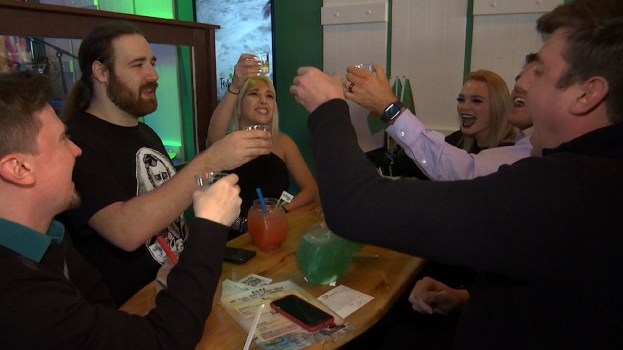 Fishbowl at the Banks Celebrates the New Year Every Hour