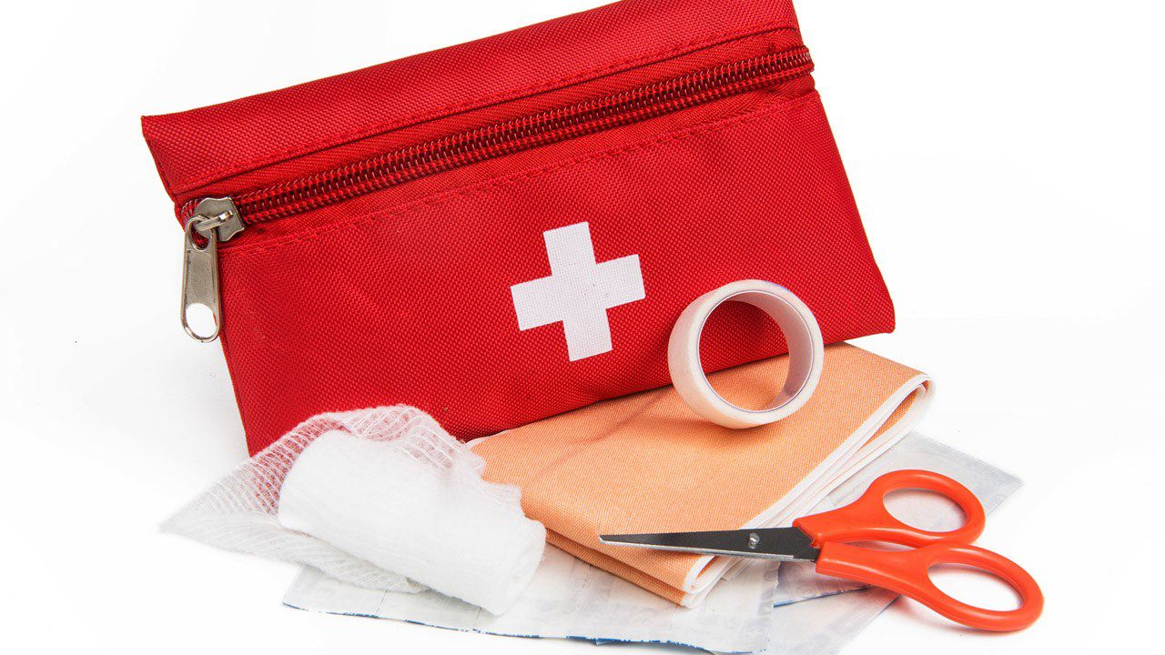 FILE photo of an emergency kit.