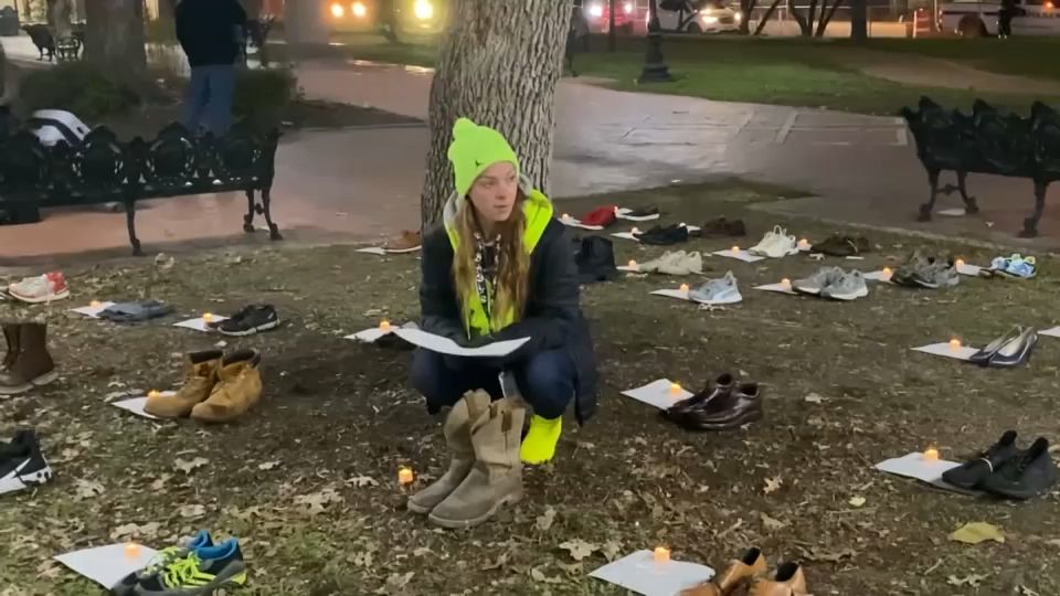 Homeless people lost to cold memorialized in San Antonio