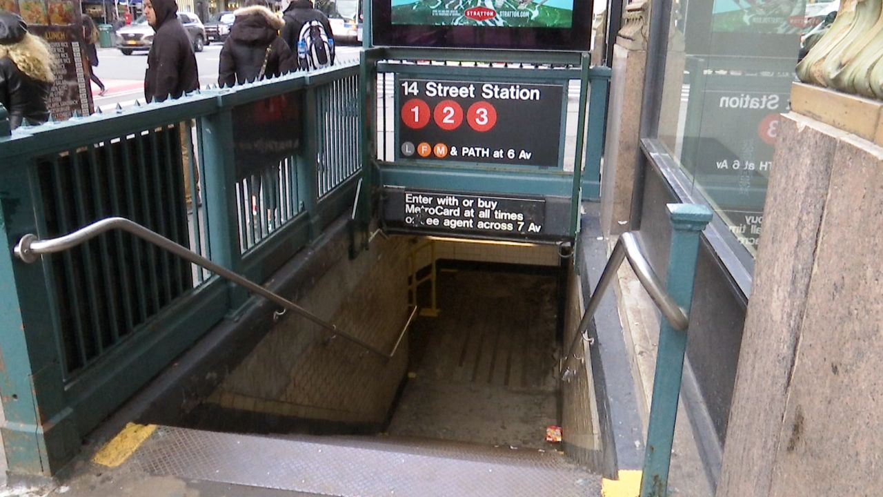 Subway bleach attack in Chelsea