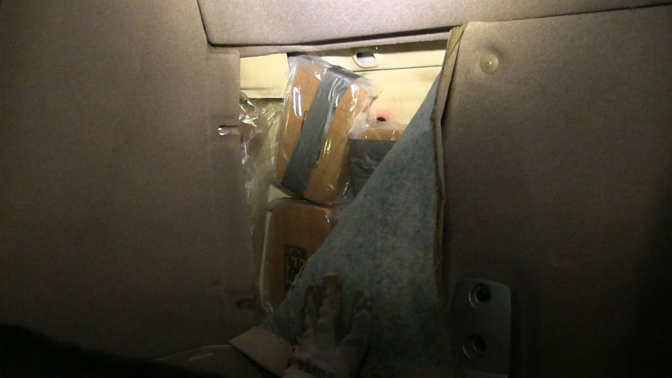 FILE - NCA and Border Force officers seized 110 pounds of heroin. Image/National Crime Agency
