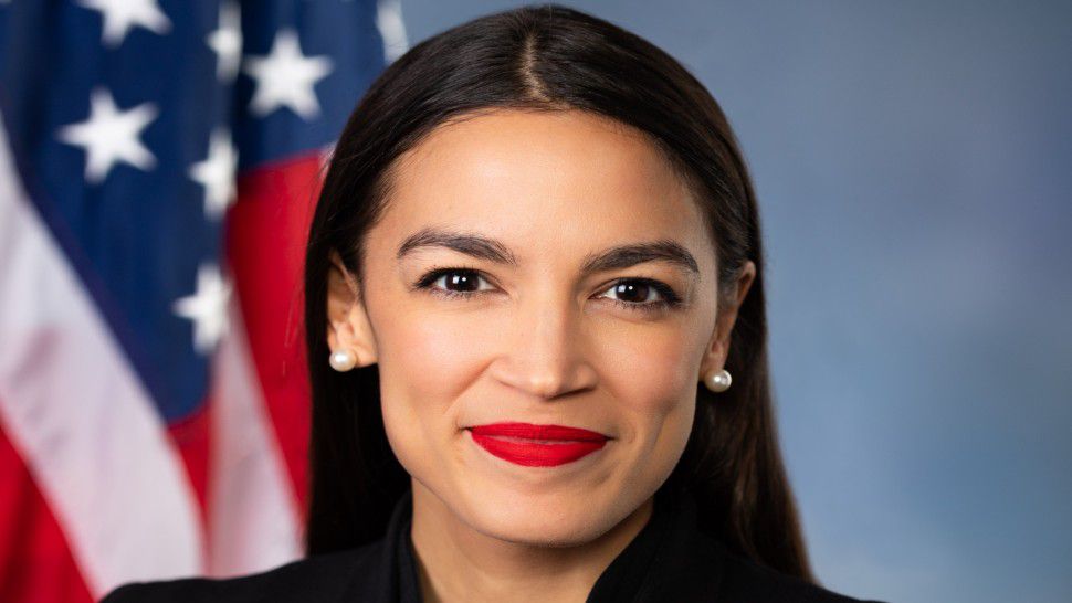 U.S. Rep. Alexandria Ocasio-Cortez appears in this official photograph. (Source: https://ocasio-cortez.house.gov/about)