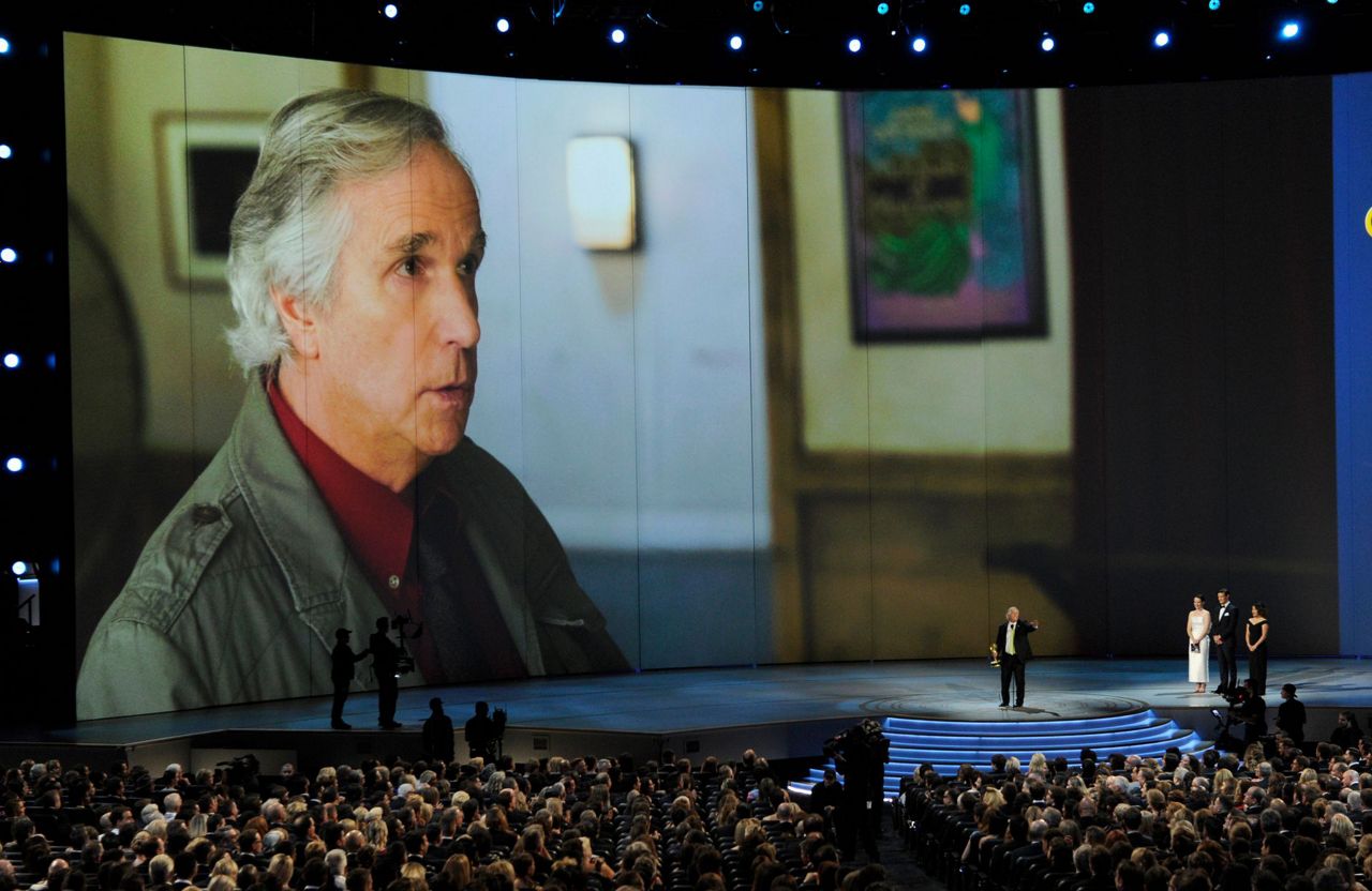 Henry Winkler wins Emmy 42 years after first nomination