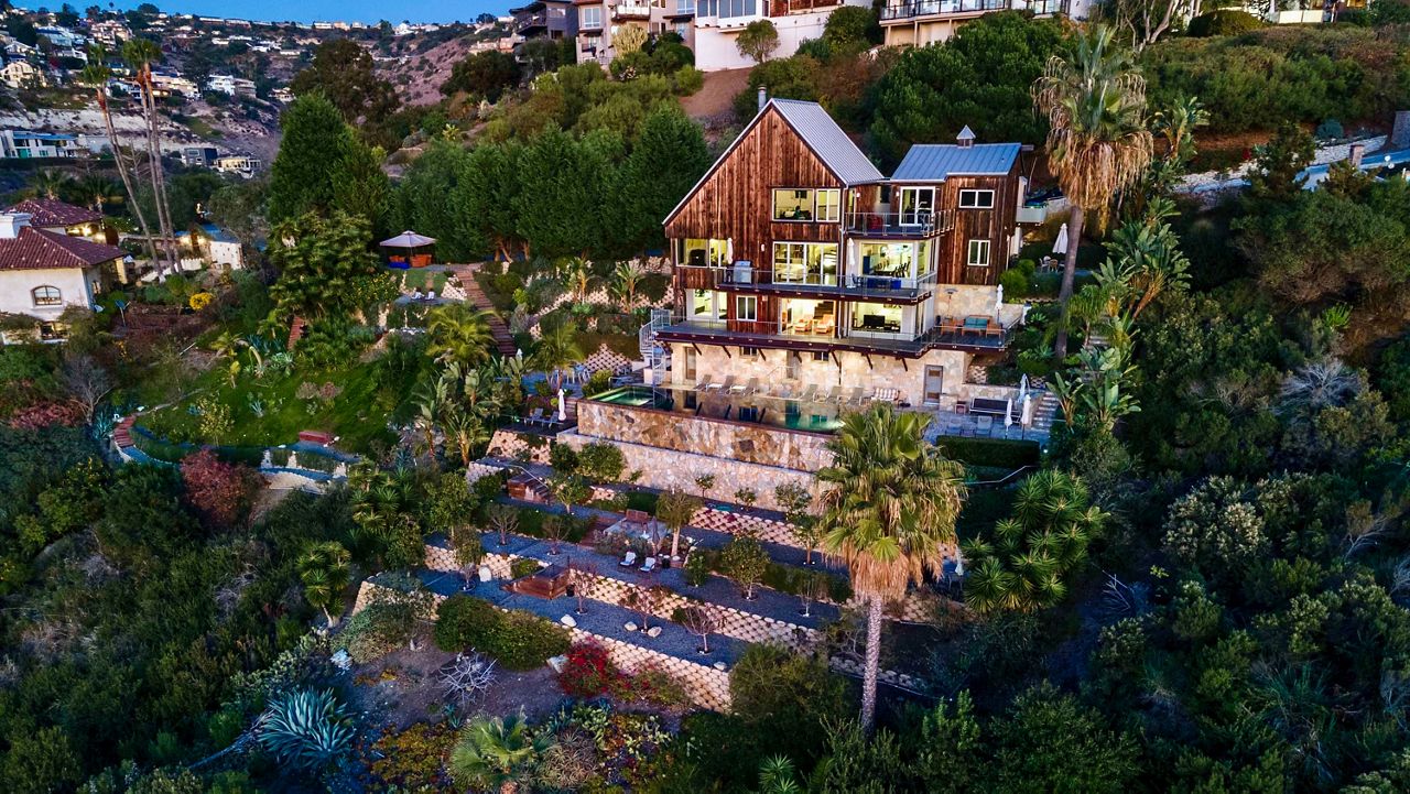 With Vast Views of the Pacific Ocean, Laguna Beach "Barn House" up for Auction