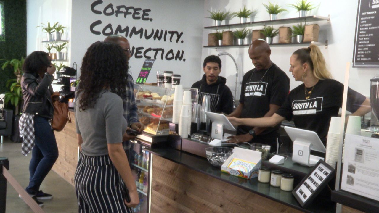 South LA Cafe Shines Bright Bringing Business to Community