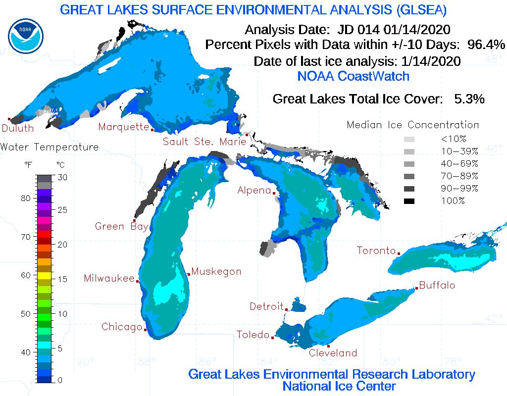 Current Great Lakes Ice