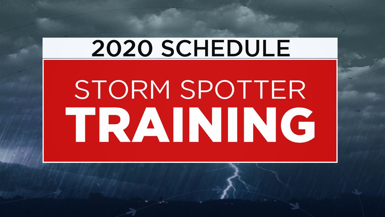 2020 Storm Spotter Training Schedule