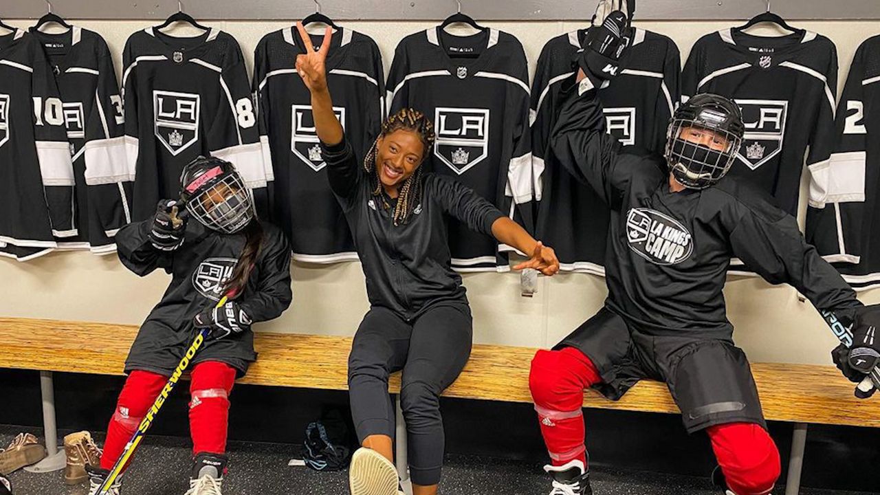 NHL's First Black Female Scout Making History With LA Kings