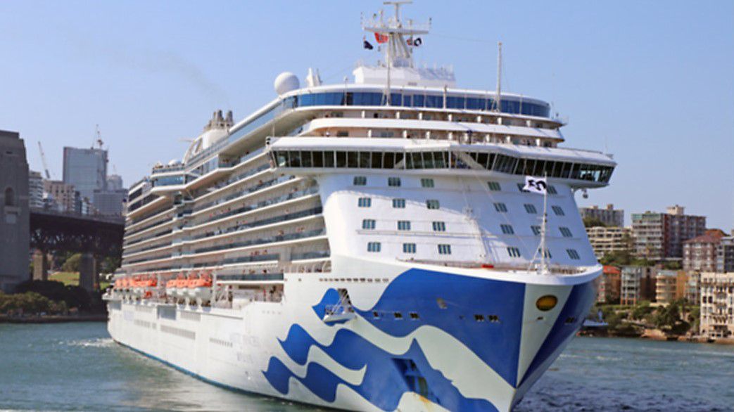 Princess Cruises Grand Princess Port of LA Mexican Riviera