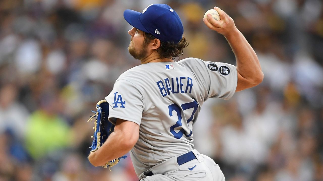 Dodgers cancel Bauer's bobblehead night, pull merchandise - The