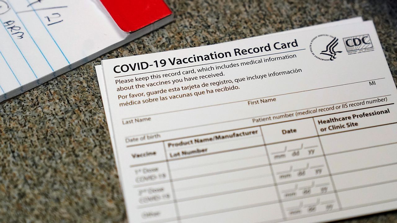 Fraudulent COVID-19 Vaccination Cards