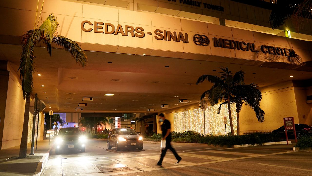 Day 2 of strike by service workers at CedarsSinai