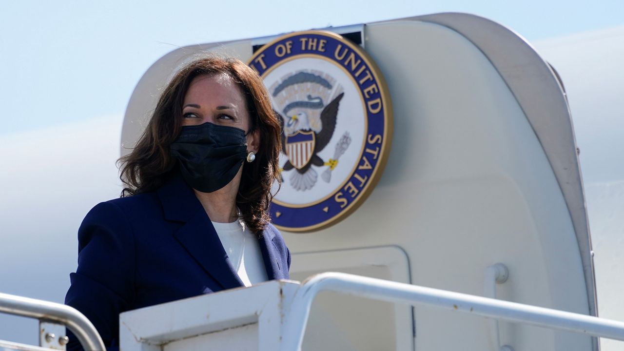 Vice President Kamala Harris visiting Charlotte