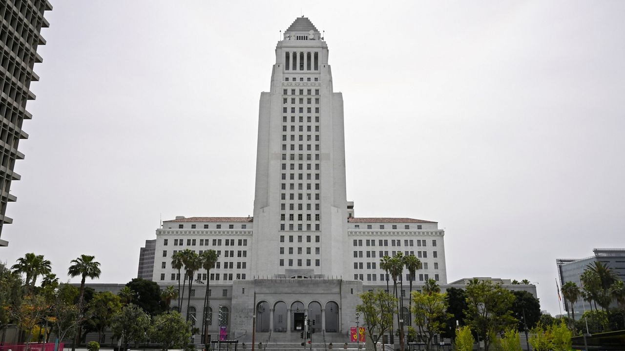 Los Angeles City Hall (AP Photo/Mark J. Terrill)