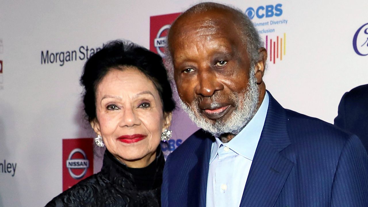 Jacqueline Avant, left, and Clarence Avant appear at the 11th Annual AAFCA Awards in Los Angeles on Jan. 22, 2020. Jacqueline Avant  was fatally shot early Wednesday, Dec. 1, 2021, in Beverly Hills, Calif. (Photo by Mark Von Holden Invision/AP)