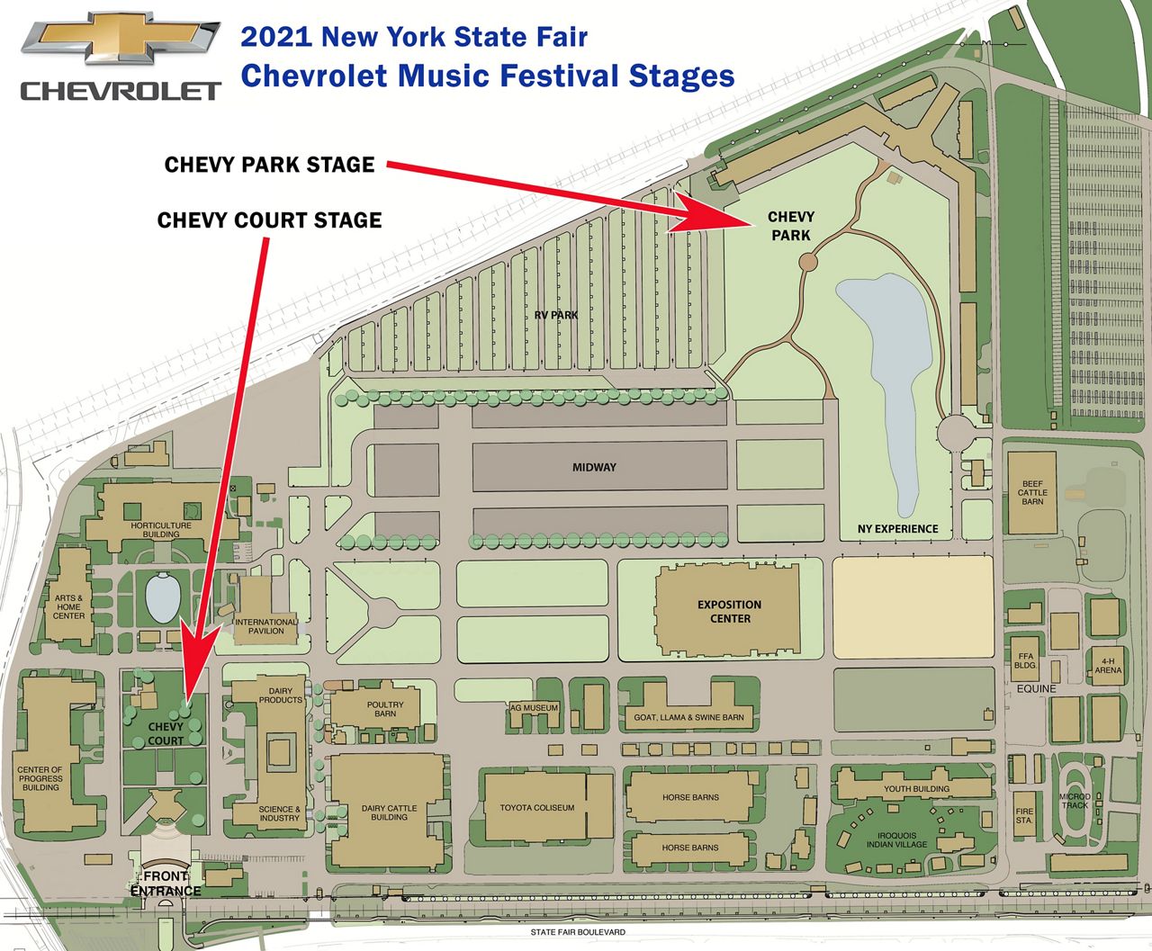 NYS Fair - 907 Long Branch Park Park-N-Ride